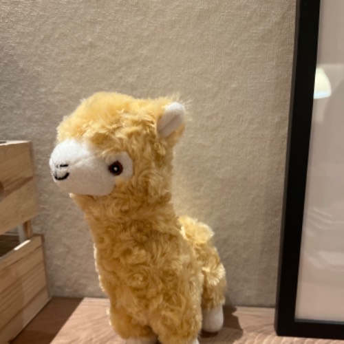 Kuscheltier Lama , zu finden beim Stand 202 am Standort Flohkids Berlin Ost