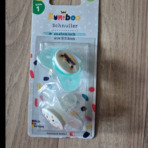 Kuniboo Schnuller  Größe: 0-6 monate , zu finden beim Stand 100 am Standort Flohkids Berlin Ost