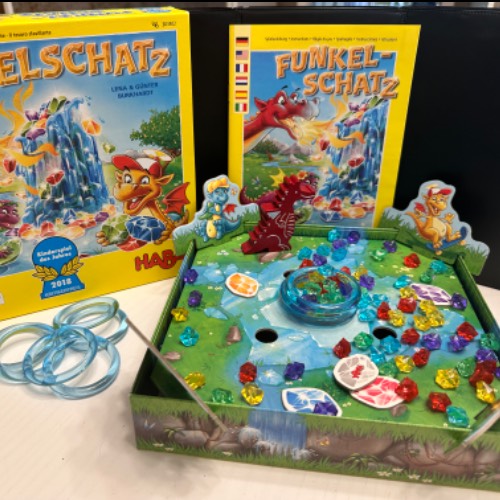 Spiel Funkelschatz von Haba , zu finden beim Stand 9 am Standort Flohkids Berlin Ost