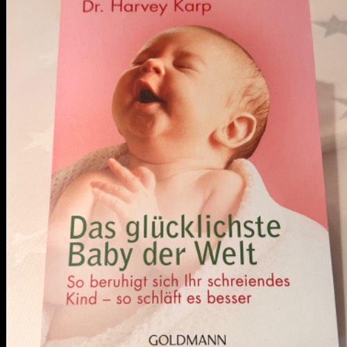 Buch Das glücklichste Baby der, zu finden beim Stand 9 am Standort Flohkids Berlin Ost