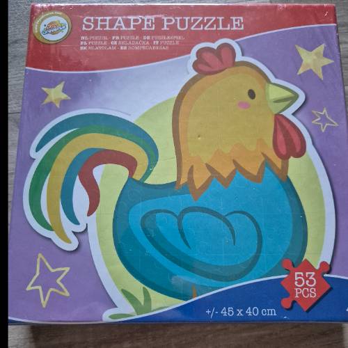 Puzzle Huhn  Größe: 53 Teile, zu finden beim Stand 16 am Standort Flohkids Berlin Ost