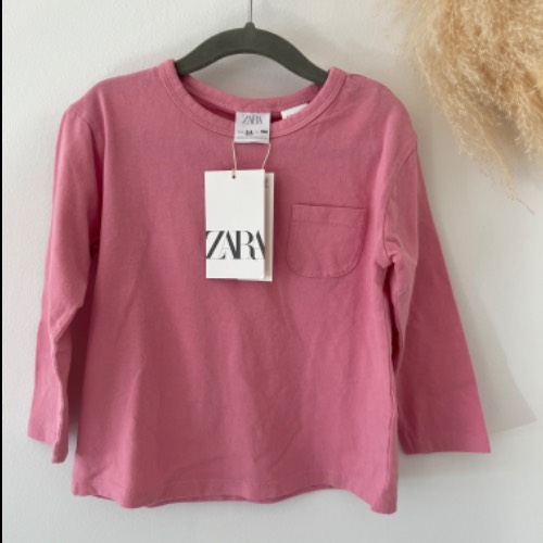 NEU Zara Shirt pink  Größe: 104, zu finden beim Stand 71 am Standort Flohkids Berlin Ost