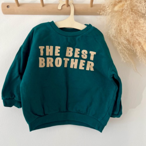 Wie NEU - H&M Pulli Brother  Größe: 86, zu finden beim Stand 71 am Standort Flohkids Berlin Ost