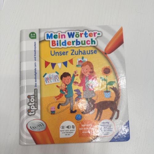 tiptoi Mein Wörter Bilderbuch , zu finden beim Stand 9 am Standort Flohkids Berlin Ost