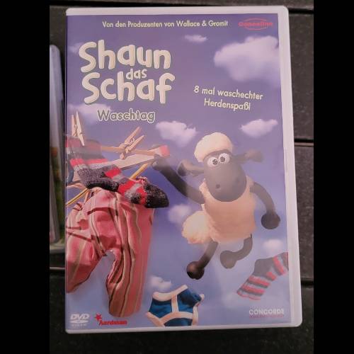 DVD Shaun das Schaf Waschtag, zu finden beim Stand 8 am Standort Flohkids Berlin Ost