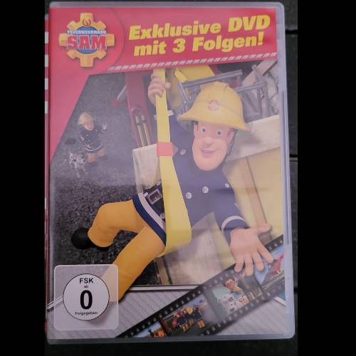 DVD Feuerwehrmann Sam, zu finden beim Stand 8 am Standort Flohkids Berlin Ost