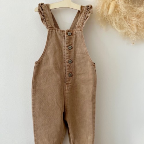 NEU Zara Latzhose nudeRüsch  Größe: 86, zu finden beim Stand 71 am Standort Flohkids Berlin Ost