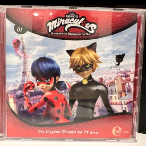 CD Hörspiel Miraculous, zu finden beim Stand 9 am Standort Flohkids Berlin Ost