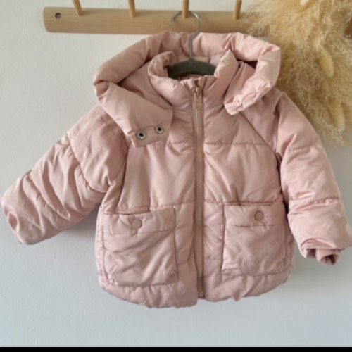 Zara Winterjacke rose  Größe: 80 , zu finden beim Stand 71 am Standort Flohkids Berlin Ost