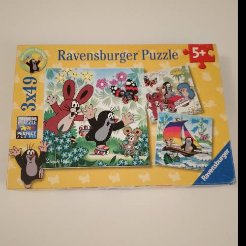 Ravensburger Puzzle Maulwurf , zu finden beim Stand 159 am Standort Flohkids Berlin Ost