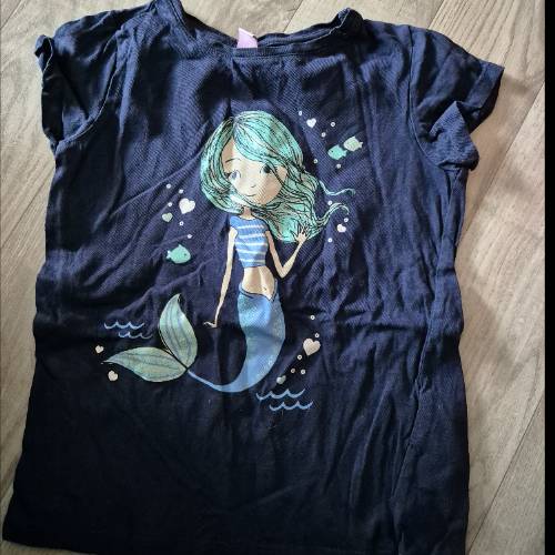 Tshirt mermaid  Größe: 116, zu finden beim Stand 100 am Standort Flohkids Berlin Ost