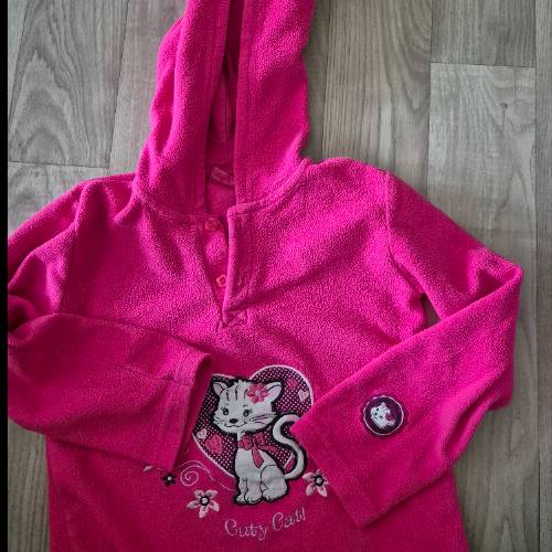 Pullover pink  Größe: 110 okay, zu finden beim Stand 100 am Standort Flohkids Berlin Ost