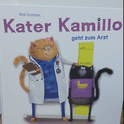 Kater Kamillo , zu finden beim Stand 13 am Standort Flohkids Berlin Ost