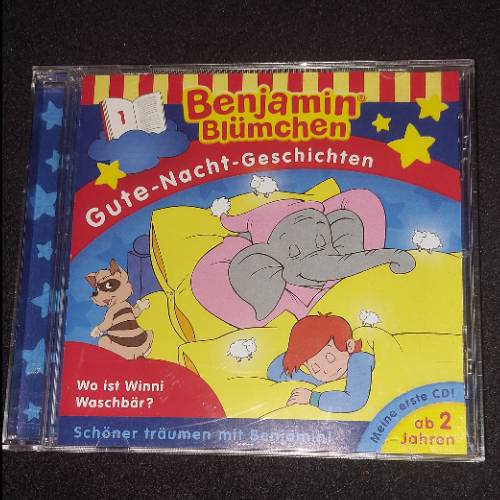 Benjamin Blümchen Gute nacht G, zu finden beim Stand 121 am Standort Flohkids Berlin Ost