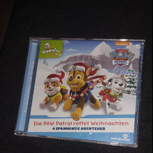 Paw Patrol rettet Weihnachten, zu finden beim Stand 121 am Standort Flohkids Berlin Ost