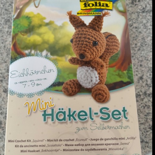 Squirrel Crochet , zu finden beim Stand 226 am Standort Flohkids Berlin Ost