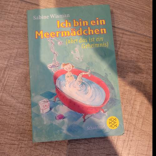 Buch Meermädchen, zu finden beim Stand 4 am Standort Flohkids Berlin Ost