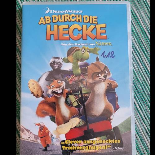 DVD Ab durch die Hecke, zu finden beim Stand 8 am Standort Flohkids Berlin Ost