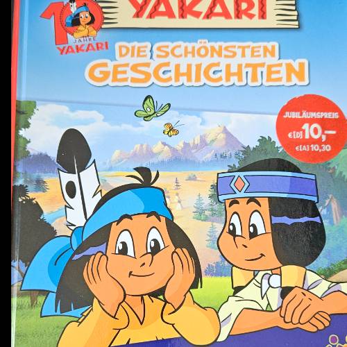 Buch, Yakari - die s. Geschich, zu finden beim Stand 83 am Standort Flohkids Berlin Ost