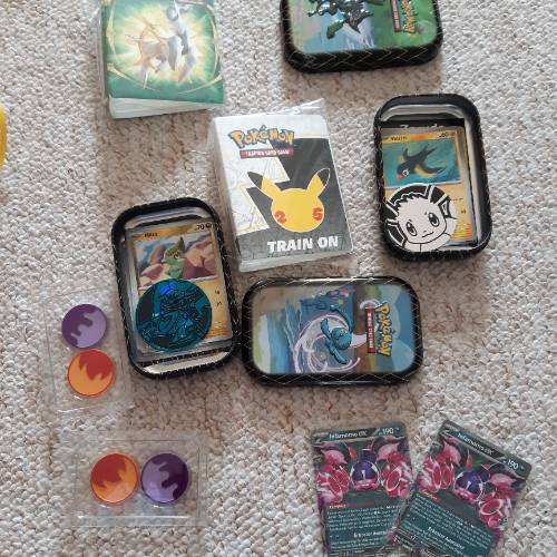 Pokemon mini tin ex karte, zu finden beim Stand 239 am Standort Flohkids Berlin Ost