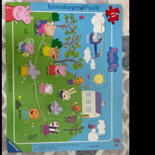 Peppa Pig Puzzle Seilspringen, zu finden beim Stand 91 am Standort Flohkids Berlin Ost