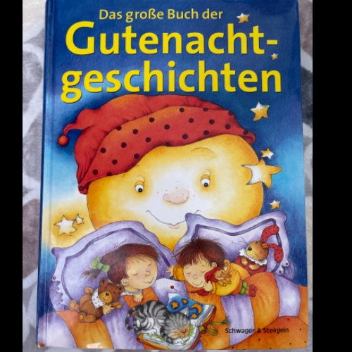 Buch der Gutenachtgeschichten, zu finden beim Stand 7 am Standort Flohkids Berlin Ost