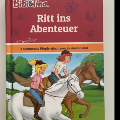 Buch Bibi &Tina , zu finden beim Stand 18 am Standort Flohkids Berlin Ost