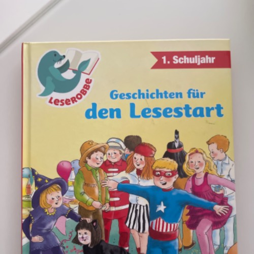 Buch Geschichten Leserobbe, zu finden beim Stand 18 am Standort Flohkids Berlin Ost