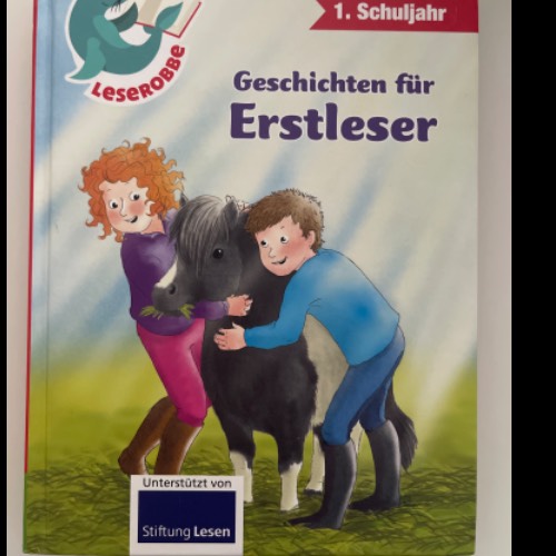 Buch Leserobbe, zu finden beim Stand 18 am Standort Flohkids Berlin Ost