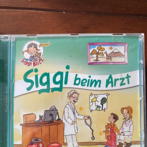 CD- Siggi beim Arzt, zu finden beim Stand 40 am Standort Flohkids Berlin Ost