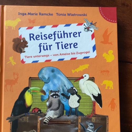 Buch-Reiseführer f. Tiere, neu, zu finden beim Stand 40 am Standort Flohkids Berlin Ost