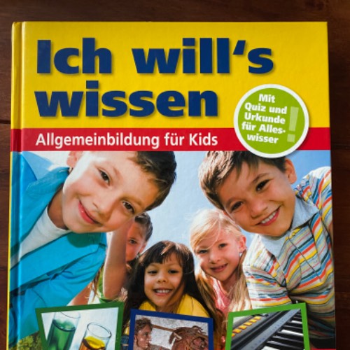 Buch- ich will´s wissen, zu finden beim Stand 40 am Standort Flohkids Berlin Ost