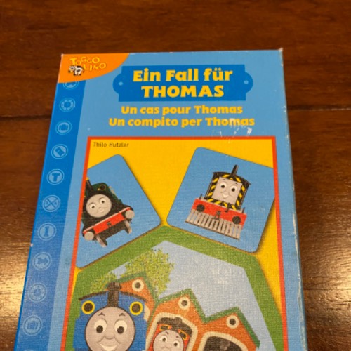 Spiel - Ein Fall f. Thomas, zu finden beim Stand 40 am Standort Flohkids Berlin Ost