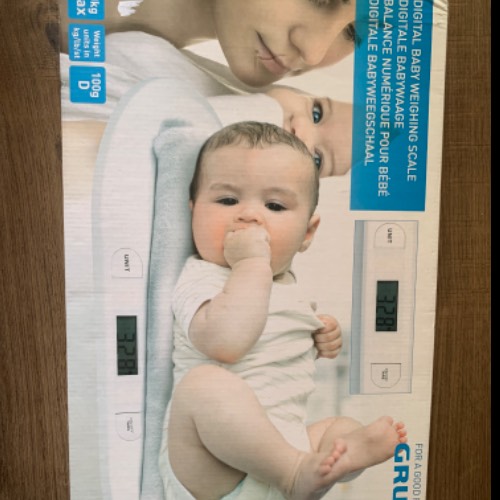 Babywaage Grundig bis  Größe: 20 kg, zu finden beim Stand 118 am Standort Flohkids Berlin Ost