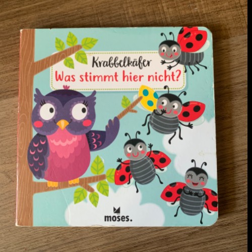 Buch Krabbelkäfer, zu finden beim Stand 118 am Standort Flohkids Berlin Ost