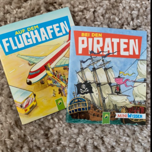 2 er Pixi Piraten&Flughafen, zu finden beim Stand 118 am Standort Flohkids Berlin Ost