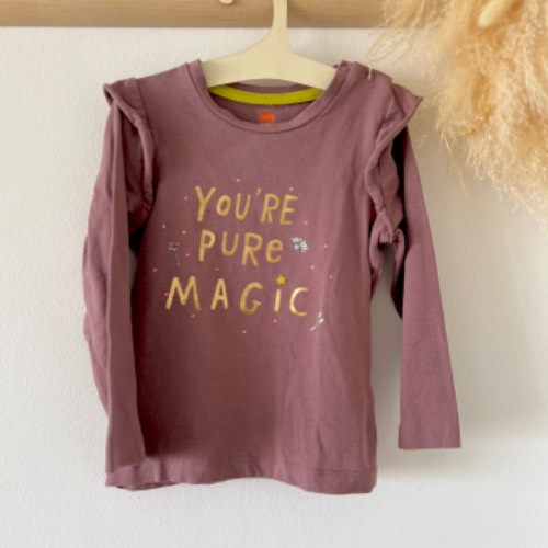 Wie NEU Rüschen Magic mauve  Größe: 86, zu finden beim Stand 71 am Standort Flohkids Berlin Ost