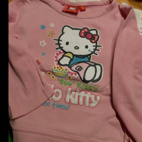 HelliKitty Pullover  Größe: 98, zu finden beim Stand 99 am Standort Flohkids Berlin Ost