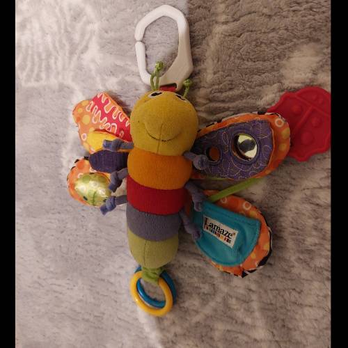 Lamaze Schmetterling , zu finden beim Stand 96 am Standort Flohkids Berlin Ost