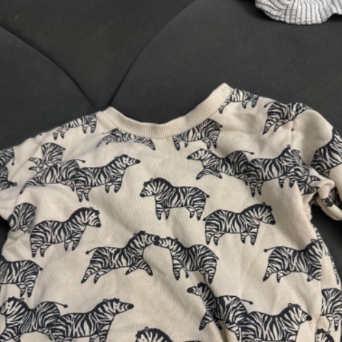 Zebra Pullover H&M  Größe: 74, zu finden beim Stand 107 am Standort Flohkids Berlin Ost