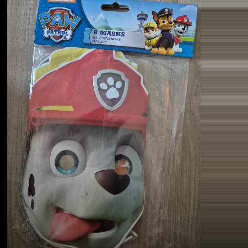 Paw Patrol Gesichtsmasken, zu finden beim Stand 122 am Standort Flohkids Berlin Ost