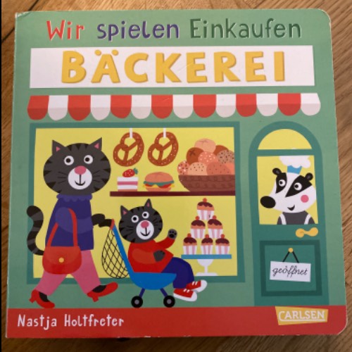 B/Wir spielen … Bäckerei, zu finden beim Stand 21 am Standort Flohkids Berlin Ost