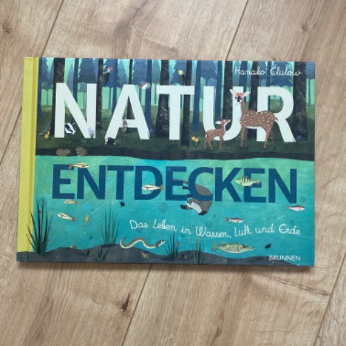 Buch NATUR entdecken NEU, zu finden beim Stand 21 am Standort Flohkids Berlin Ost