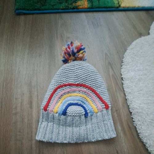 Wintermütze regenbogen  Größe: 54/55, zu finden beim Stand 207 am Standort Flohkids Berlin Ost