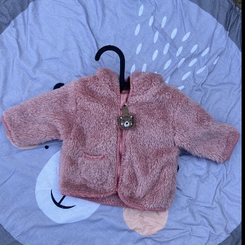 Teddy Jacke Bär rosa  Größe: 56 , zu finden beim Stand 208 am Standort Flohkids Berlin Ost