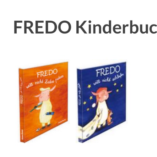 2 x Fredo Kinder Buch, zu finden beim Stand 40 am Standort Flohkids Berlin Ost