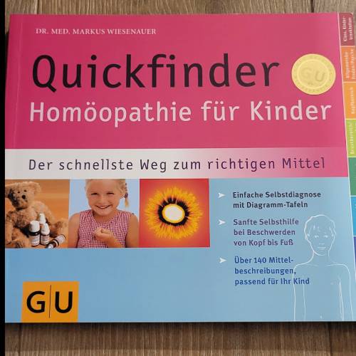 Quickfinder Homöopathie, zu finden beim Stand 8 am Standort Flohkids Berlin Ost