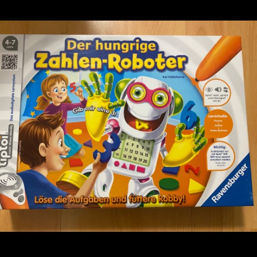 Tip Toi Zahlenroboter, zu finden beim Stand 93 am Standort Flohkids Berlin Ost