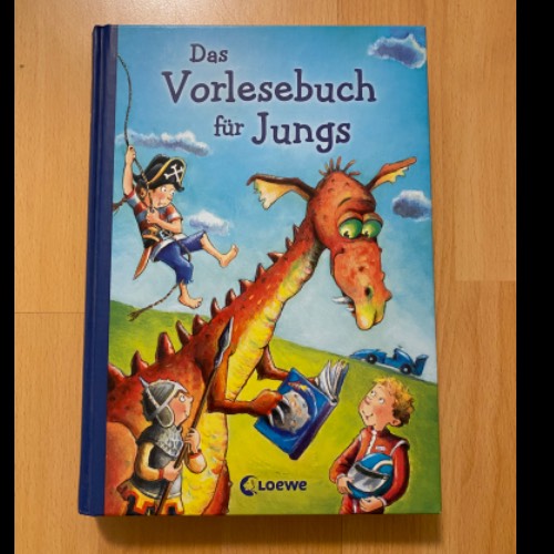 Das Vorlesebuch für Jungs, zu finden beim Stand 93 am Standort Flohkids Berlin Ost