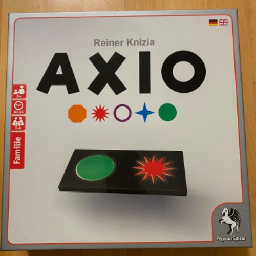 AXIO Brettspiel, zu finden beim Stand 93 am Standort Flohkids Berlin Ost